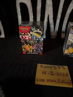 Pokemon TCG Paldean Fates Booster Bundle Box Sealed + Silver temptest BB + lot - Image 2