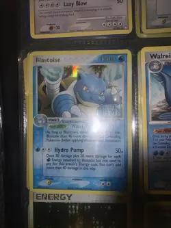 Blastoise 14/100 Pokemon Reverse Holo EX Crystal Guardians - Image 1