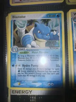 Blastoise 14/100 Pokemon Reverse Holo EX Crystal Guardians - Image 2