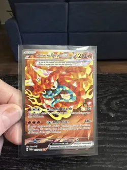 Pokemon TCG Hearthflame Mask Ogerpon EX 212/167 Twilight Masquerade Sir-MINT - Image 1
