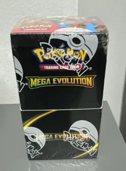 Mega Evolution Pokemon Half Booster Box 18 Packs New & Sealed - Image 1