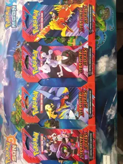 Pokemon TCG:114x Destined Rivals Sleeved Booster Packs +2x Booster Bundles - Image 1