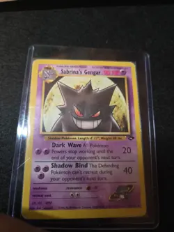 Sabrina’s Gengar 29/132 Gym Challenge Unlimited Regular Rare Pokemon TCG - Image 1