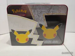 NEW SEALED Pokemon 25th Anniversary Celebrations Treasure Chest Lunchbox Tin - Image 2