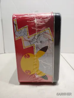 NEW SEALED Pokemon 25th Anniversary Celebrations Treasure Chest Lunchbox Tin - Image 3