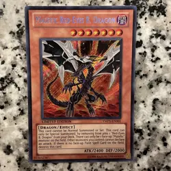 Yugioh x1 Malefic Red-Eyes B. Dragon YMP1-EN001 Lim Ed Secret NM - Image 1