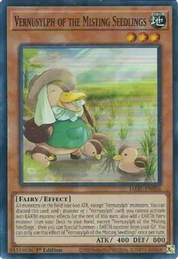Yugioh! LP Vernusylph of the Misting Seedlings - DABL-EN026 - Super Rare - 1st E - Image 1