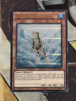 Yugioh1 Treeborn Frog - DUSA-EN058 - Ultra Rare - 1st Edition - NM 2201 - Image 1