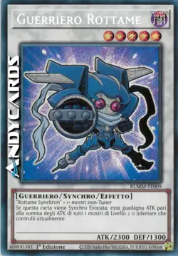 GUERRIERO ROTTAME • (Junk Warrior) • Segreta SP • BLMM IT009 • 1Ed • Yugioh! - Image 1