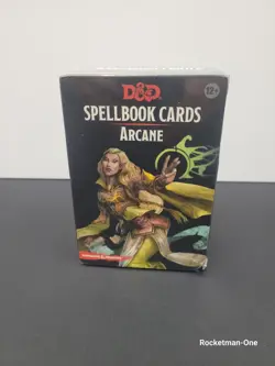 D&D Spellbook Cards Arcane - New Deck - Wizards Warlocks & Sorcerers - Image 1