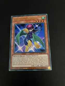 Yugioh Toon Harpie Lady BLCR-EN066 Ultra Rare 1st Edition Trading Card TCG - Image 1