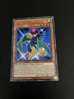 Yugioh Toon Harpie Lady BLCR-EN066 Ultra Rare 1st Edition Trading Card TCG - Image 2