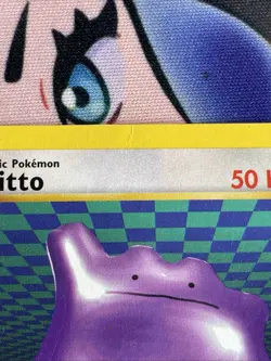 Ditto 18/62 Fossil 1st Edition Pokemon Card TCG LP Vintage - Image 4