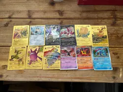 POKEMON Lot Modern Cards Full Art Illustration Gold Black OKAY CONDITION - Image 1