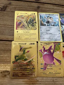 POKEMON Lot Modern Cards Full Art Illustration Gold Black OKAY CONDITION - Image 2