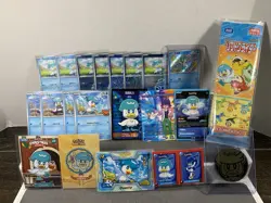 Pokemon Lot of 21 Cards and Stickers All Quaxly #912 Quaxly Only Pokemon Lot - Image 1