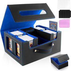 Trading Card Storage Box for MTG - Multi-Purpose Commander Deck Box with Command - Image 1