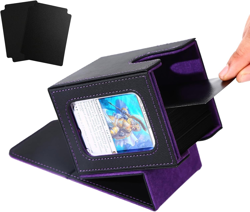 MTG Deck Box for Commander Display,Card Deck Box Fits 100 Double Sleeved Cards, - Image 1
