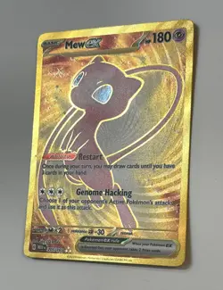 Mew Gold Scarlet & Violet 151 Pokemon Card 205/165 NM Near Mint Hyper Rare - Image 2