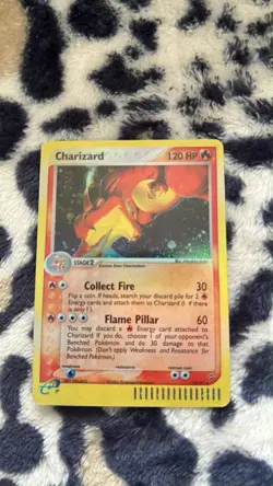 Pokemon TCG Charizard EX Dragon 100/97 Holo Vintage 2003 Pokemon Card (SLEEVED) - Image 2