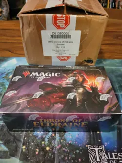 MTG Magic Throne of Eldraine Booster box Sealed New English 36 packs Rudy Alpha - Image 1
