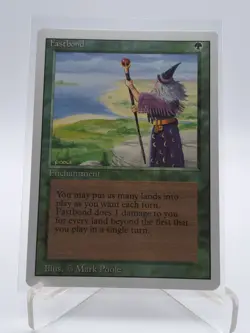 FASTBOND 1994 REVISED EDITION "Never Played" Magic: The Gathering "Vintage" - Image 1
