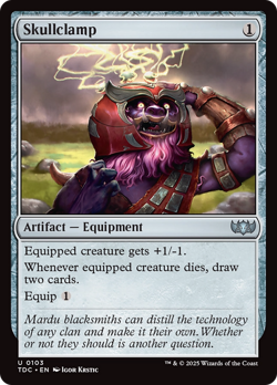 Skullclamp - TDC #103 | NORMAL | NM | MTG - Image 1