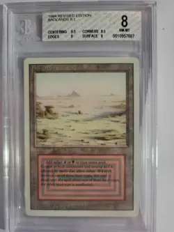 Graded 8 Badlands Dual Land Revised Edition - Image 1