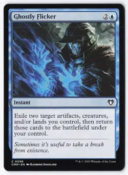 Ghostly Flicker C Commander Masters 98 NM - Image 1