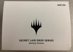 Magic The Gathering Secret Lair Drop Series Seeing Visions New/Sealed (TMG) - Image 1