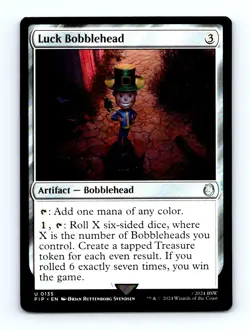 #135 2024 Fallout PIP Luck Bobblehead Uncommon - Image 1