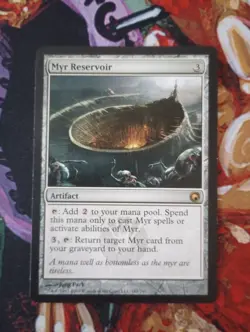 Myr Reservoir - MTG - Scars of Mirrodin - SOM - LP - Image 1