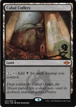 MTG Cabal Coffers (301) | NM | Modern Horizons 2 {MH2} - Image 1