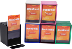 6-Pack Mtg Commander Deck Boxes - 100 Double-Sleeved Capacity Each, Secure Magne - Image 5