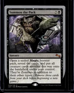 Summon the Pack - Unstable: #74, Magic: The Gathering NM - Image 1
