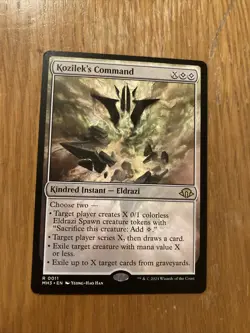 Kozilek's Command Modern Horizons 3 Regular NM - Image 1