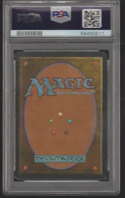 1994 MTG Magic the Gathering Revised Fastbond Freshly Graded PSA 9 Mint Low POP! - Image 2