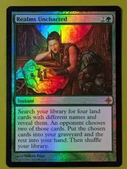 FOIL Realms Uncharted x1 Rise of the Eldrazi 1x Magic the Gathering MTG - Image 1