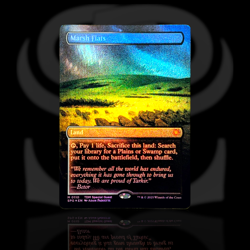Marsh Flats •Borderless Foil• Special Guest - Tarkir: Dragonstorm - MTG TDM 0110 - Image 1
