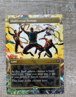 Multiversal Passage (Borderless) 0206 (R) MTG Marvel's Spider-Man (SPM) - Image 1