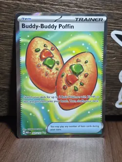 Buddy-Buddy Poffin Ultra Rare | Pokemon TCG | ME01: Mega Evolution 167/132 | NM - Image 1