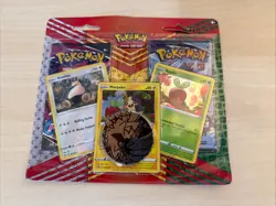Pokemon TCG: Snorlax, Morpeko & Applin Cards With 2 Booster Packs & Coin - Image 1