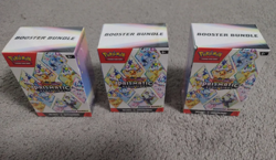 Pokemon TCG Prismatic Evolutions Booster Bundle Lot of 3 Sealed - Image 1