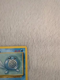 Poliwag 59/102 Base Set Unlimited WOTC Vintage Pokemon LP - Image 3