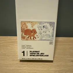 Pokemon Center Vulpix & Alolan Vulpix Seasons Playmat NEW TCG Game Mat Computer - Image 2