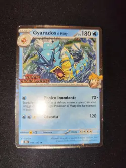 Carta Pokemon PSA Promo GYARADOS STAMPED Set RIVALI PREDESTINALI Pre Realease EX - Image 2