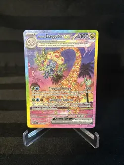 Pokemon TCG Alolan Exeggutor #242/191 SIR SV: Surging Sparks NM/M - Image 1