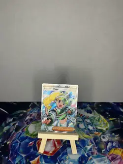 Pokemon Emcee's Hype Full Art 220/182 Sv10: Destined Rivals Holo Near Mint - Image 1
