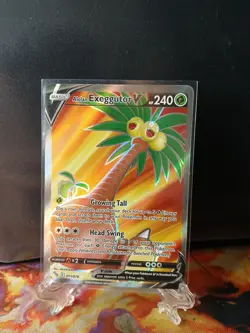 Pokemon TCG Alolan Exeggutor v Full Art Ultra Rare 071/078 English - Image 1