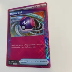 Master Ball 153/162 Ace Spec | Pokemon TCG Temporal Forces | NM - Image 2